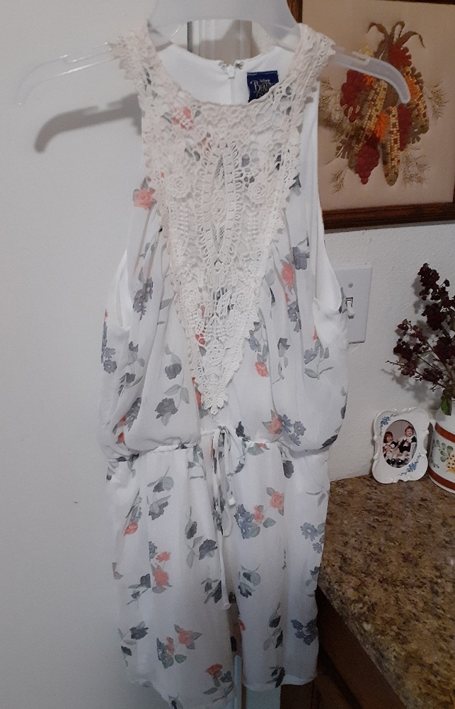 Original Beauty and the Beast halter top romper